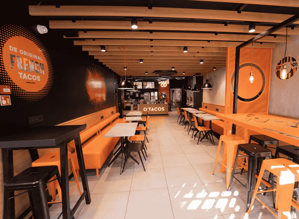 Restaurant O’Tacos rénové à Hal en Belgique