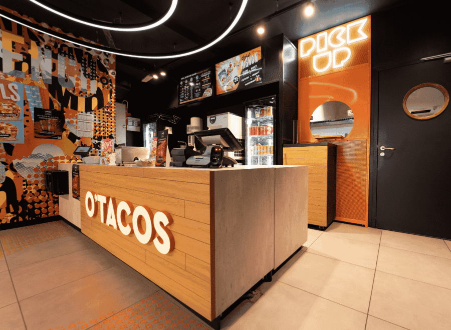 Travaux d’aménagement d’un restaurant O’Tacos