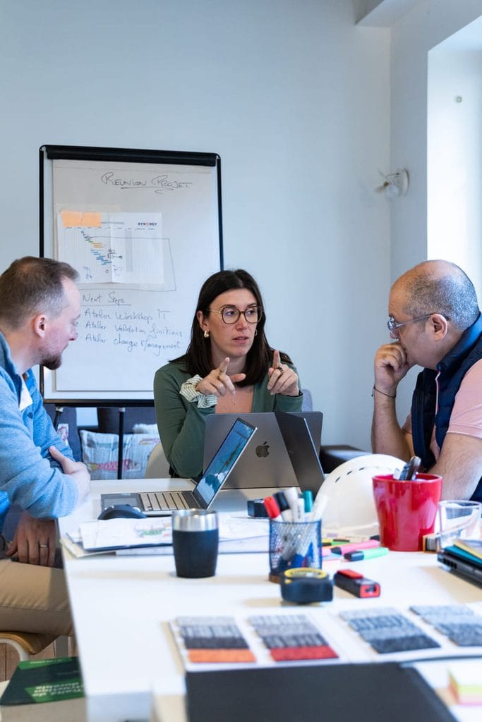 Rénovation énergétique intégrée à un projet d’aménagement de bureaux