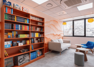 Espace lounge bureaux