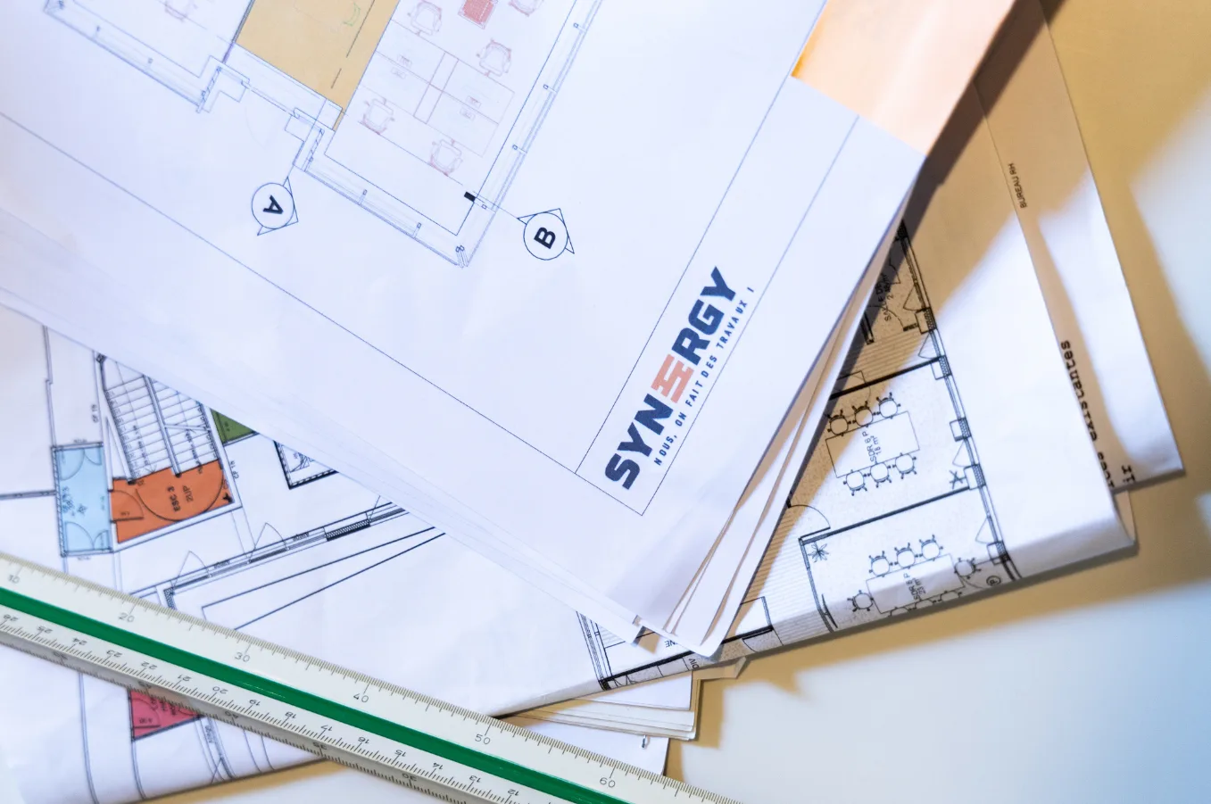 Aménagement après réduction de surface de bureaux